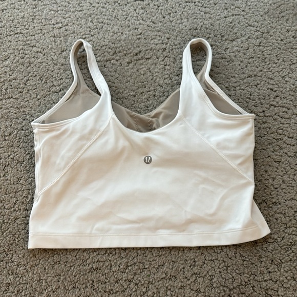 White Lululemon align tank - Picture 2 of 4